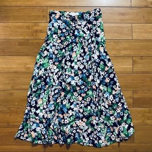 Floral y2k skirt